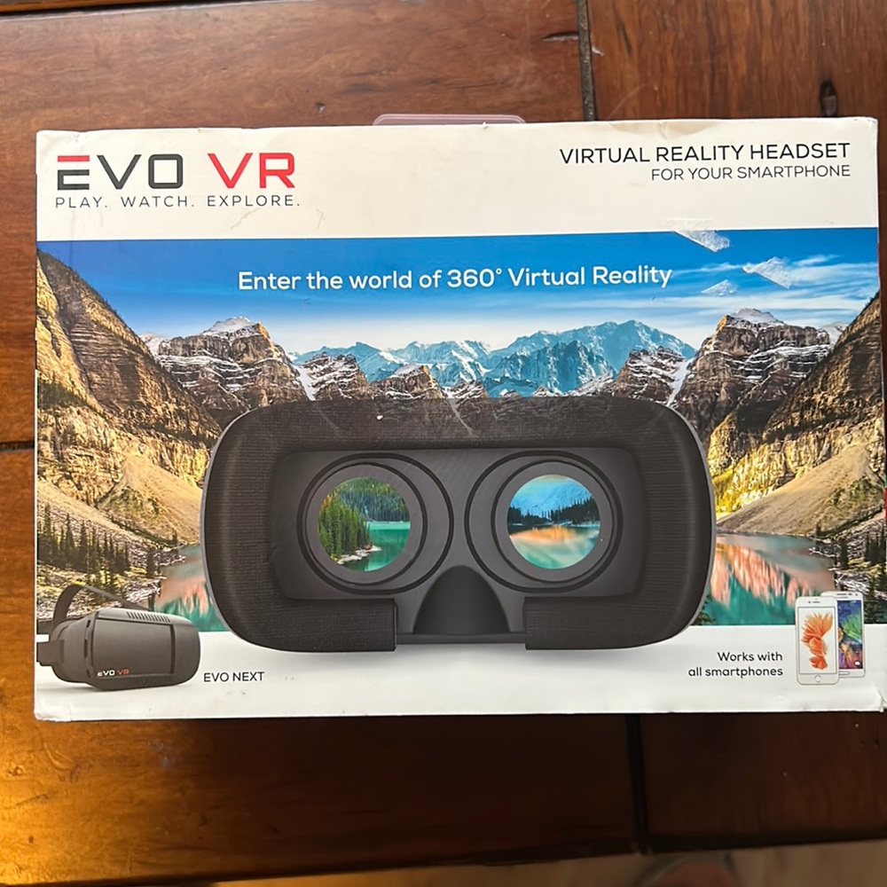 Virtual Reality Headset for your Smartphone EVO  VR 360 virtual Reality